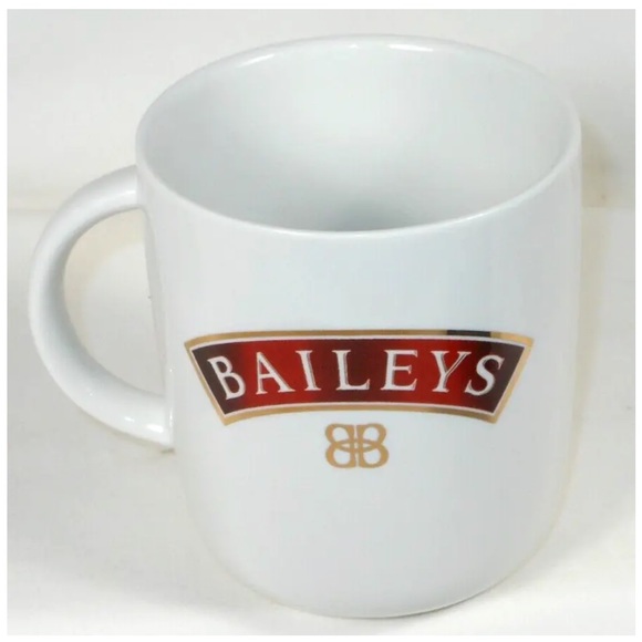 BAILEYS Treat Yourself Fine White Porcelain Coffee Mug With Gold Lettering - Picture 2 of 12
